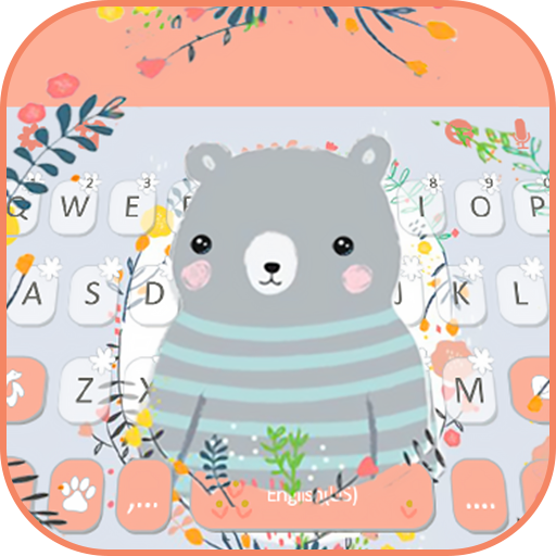 Cartoon Bear キーボード