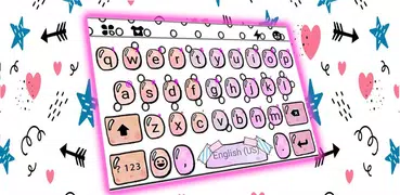 Cartoon Doodle Teclado