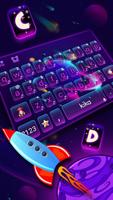 Chủ Đề Bàn Phím Cartoon Galaxy ảnh chụp màn hình 1