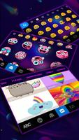 Chủ Đề Bàn Phím Cartoon Galaxy ảnh chụp màn hình 3