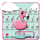 Novo tema de teclado Cartoon P ícone