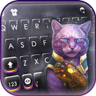 Hình nền bàn phím Cat Cool biểu tượng