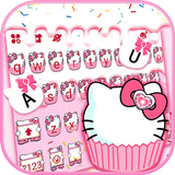 Thème de clavier Cat Cupcake