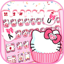 Тема для клавиатуры Cat Cupcake APK