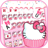 Thème de clavier Cat Cupcake