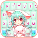 Cat Girl Keyboard Theme APK