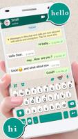 پوستر صفحه کلید Chat Messenger