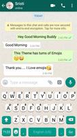 Bàn phím Chat Messenger ảnh chụp màn hình 1