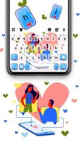 خلفية الكيبورد Chat for Dating تصوير الشاشة 1