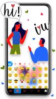 خلفية الكيبورد Chat for Dating تصوير الشاشة 2