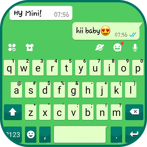 Chatting Messenger Keyboard Th