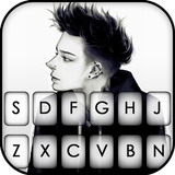 Fond de clavier Charming Cool Boy icône