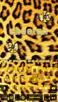 Tema Keyboard Cheetah poster