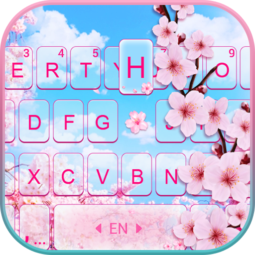 Cherry Sakura Keyboard Theme