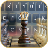 Fond de clavier Chess Queen icône
