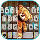 Childhood Brown Teddy Keyboard APK