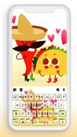 Chili Taco Mexic Klavye Arkaplanı gönderen