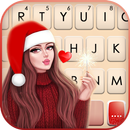 Christmas Kiss Klavye Arkaplan APK