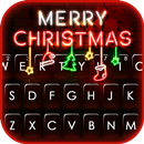 خلفية الكيبورد Christmas Neon  APK