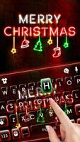 Fond de clavier Christmas Neon capture d'écran 1
