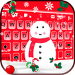 خلفية الكيبورد Christmas Snowm