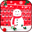 Fundo do Teclado Christmas Sno APK