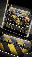 Thème de clavier Cool Mob Gun  capture d'écran 1