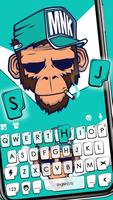 ثيم لوحة المفاتيح Cool Monkey تصوير الشاشة 1