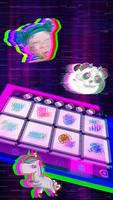 Fundo do Teclado Cool Neon Gli imagem de tela 2