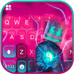 Chủ Đề Bàn Phím Cool Neon Flash DJ