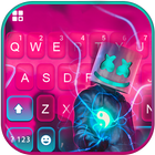 Тема для клавиатуры Cool Neon Flash DJ иконка