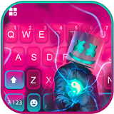 Chủ Đề Bàn Phím Cool Neon Flash DJ biểu tượng