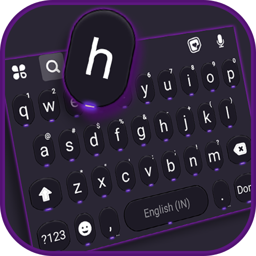 Cool Neon SMS Fondo de teclado