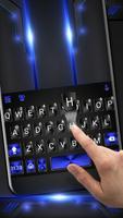 Tema Keyboard Cool Black Plus Cartaz