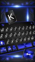 Tema Keyboard Cool Black Plus imagem de tela 1