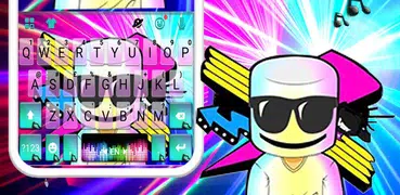 Fundo do Teclado Cool Blast DJ