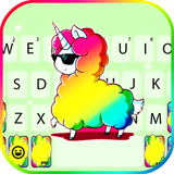 ثيم لوحة المفاتيح Cool Colorfu أيقونة