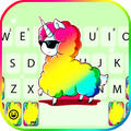 Cool Colorful Unicorn Tema Pap