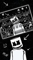 Tema Keyboard Cool Dj Doodle screenshot 1