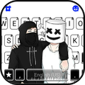 Cool DJ Friends Keyboard Backg