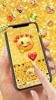 Фон клавиатуры Cool Emojis Gra постер