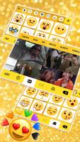 Фон клавиатуры Cool Emojis Gra скриншот 3
