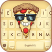 Cool Funny Pizza Klavye Arkapl