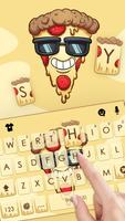 Cool Funny Pizza Keyboard Back screenshot 1