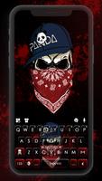 Cool Gangster Skull poster