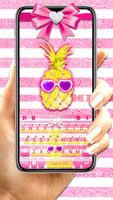 ثيم لوحة المفاتيح Cool Girly P الملصق