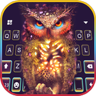 Cool Golden Owl icon