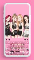 Fundo do Teclado Cool Kpop Gir Cartaz