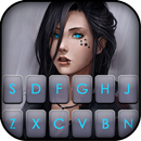 Fond de clavier Cool Punk Girl APK