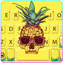 Cool Pineapple Skull Keyboard  APK